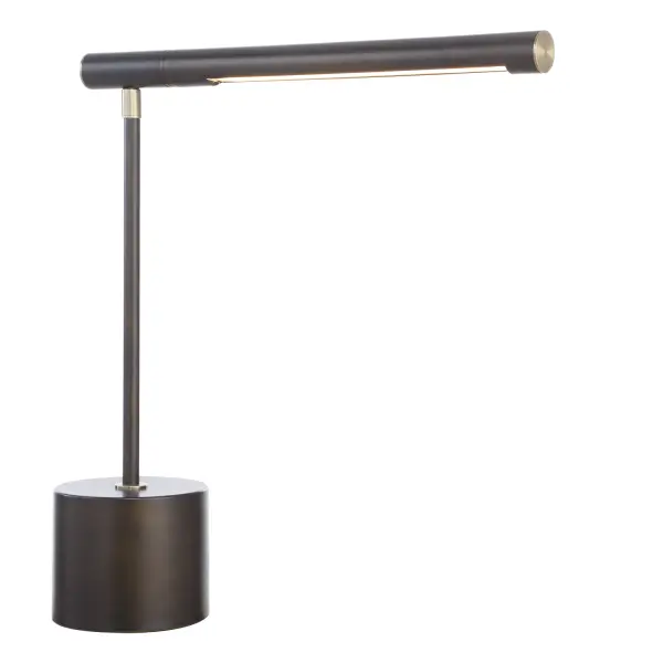 W26161 1 Dark Bronze Desk Lamp With Brass Accents And Rotating Arm By Id Inspo 4