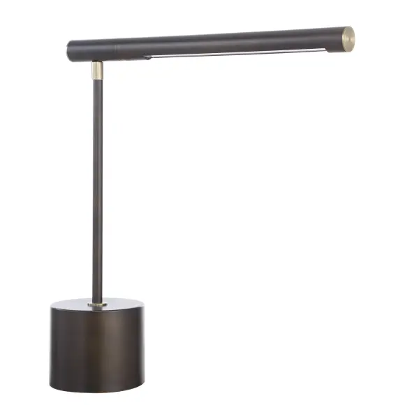 W26161 1 Dark Bronze Desk Lamp With Brass Accents And Rotating Arm By Id Inspo 6